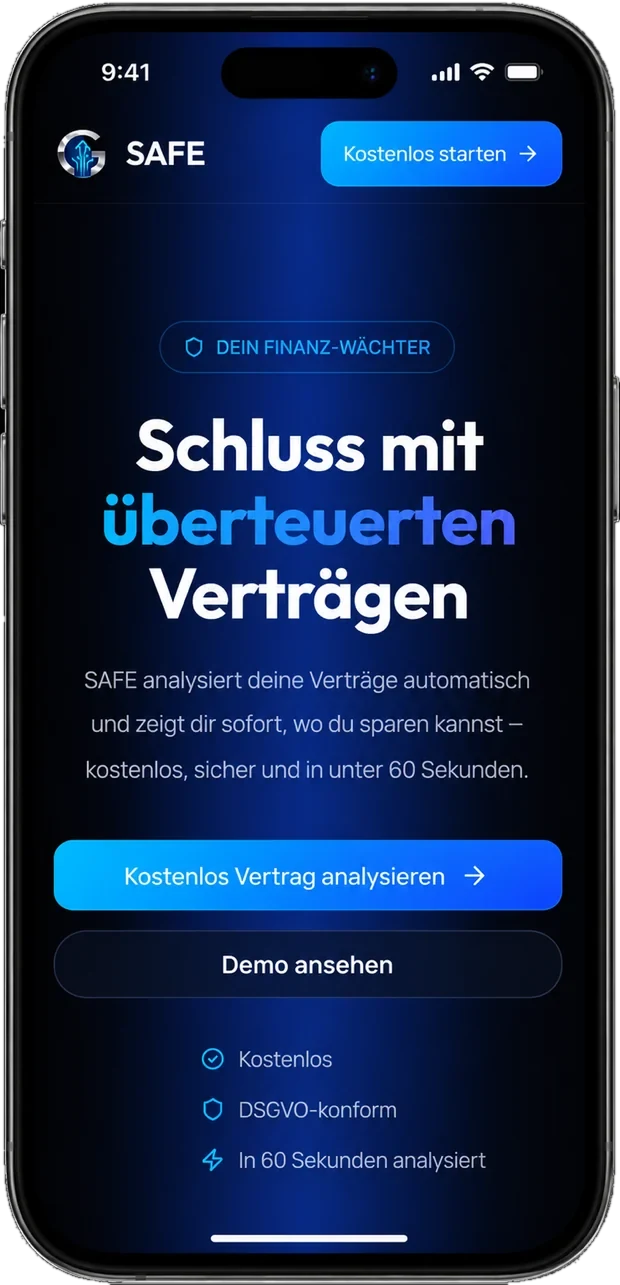 SAFE öffnen
